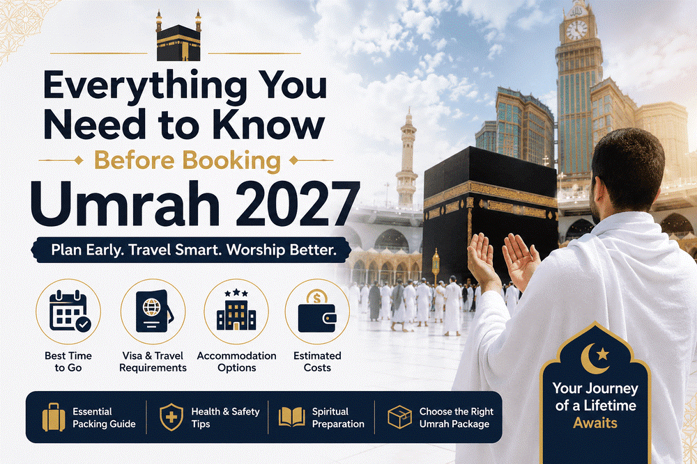 Umrah packages 2027